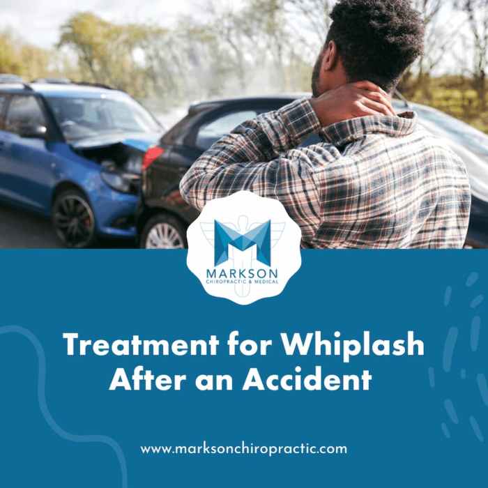 Treatment for Whiplash After an Accident - Markson Chiropractic